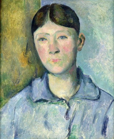 Porträt von Madame Cezanne, 1885-90 von Paul Cézanne